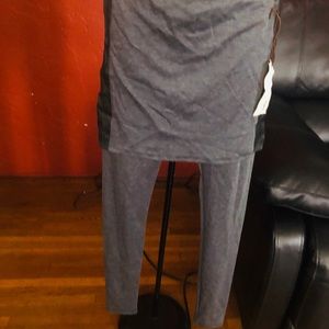 Skirts with leggings attached